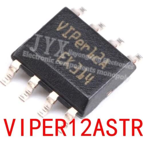 10PCS VIPER12A SOP8 VIPER12 SOP 12A SOP-8 SMD VIPER12AS VIPER12ASTR new and original IC