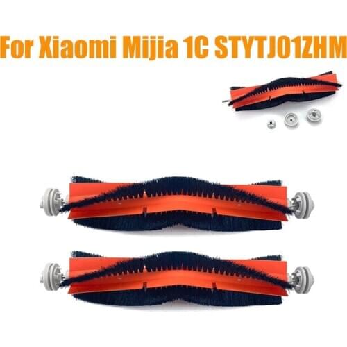 2Pcs Detachable Main Brush Parts For Xiaomi Mijia 1C STYTJ01ZHM Mi Robot Vacuum Cleaner Accessories Centre Roller Brush