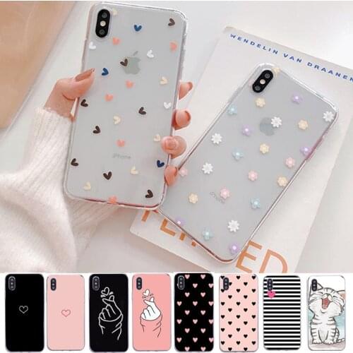 Case For iphone 11 Case Cover Silicone Soft Shell Cover For Apple iPhone 5 5s se 2020 6s 7 8 Plus Xs 11 Pro Max X XR Bags Funda