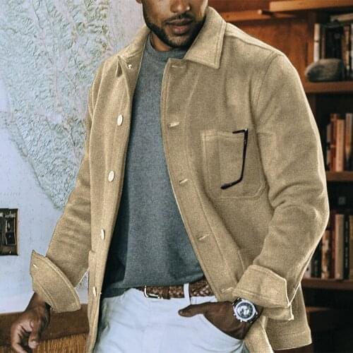 GOOHOJIO Mens Autumn Jackets