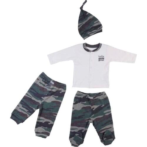 Bebepan Camo Baby Pajamas set 1999 K. White
