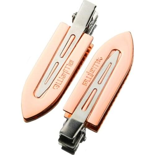 Electroplated bangs clip traceless makeup clip hairdressing accessories modeling edge clip duck mouth hairdressing tool