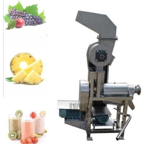 Selling Commercial Fruit And Vegetable Juicer Screw Type Juicer Apple Orange Blueberry Crusher Juicer