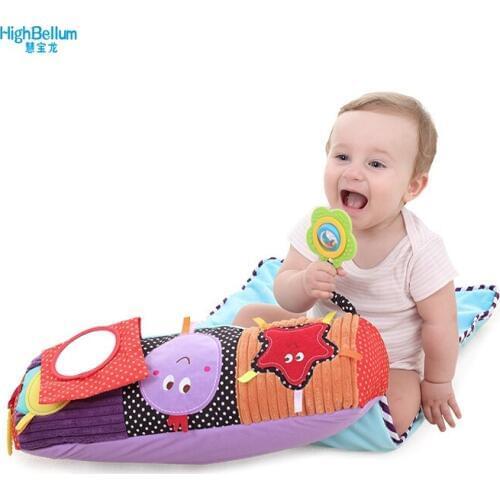 Cute Baby Toys Rattle Blanket Cotton Kids Floor Mats Newborn Baby Crawling Game Mat Colorful Carpet Blankets Toys Gift