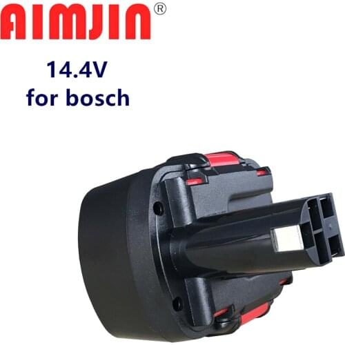 New 14.4V 4.8/6.8/9.8/12.8Ah Ni-CD Rechargeable Battery for Bosch 14.4V Battery BAT038 BAT040 BAT140 BAT159 BAT041 2607335275