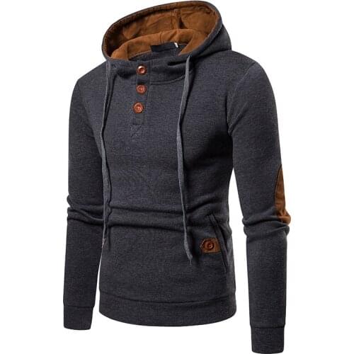 New Fashion Hoodies Winter Male Casual Solid Color Hoodies Sweatshirt Male Hip Hop Streetwear Hoodie Top Mens худи толстовка