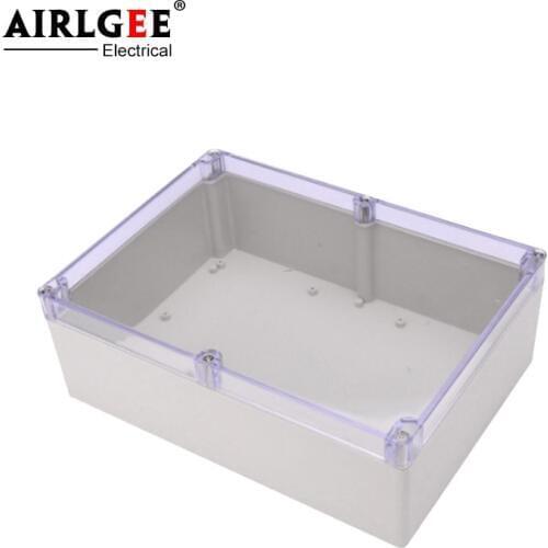 290*210*100mm ABS/PVC plastic electrical IP65 waterproof junction box free custom opening control panel box