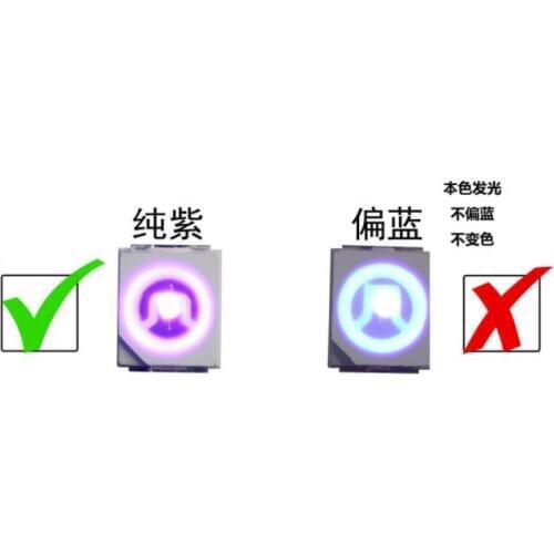 Smd 3528 uv led diode 400nm for test