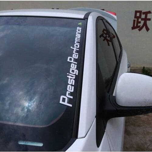 Car Styling Sticker Performance Modified Auto Front Rear Windshield Window Head Engine Hood Decals
