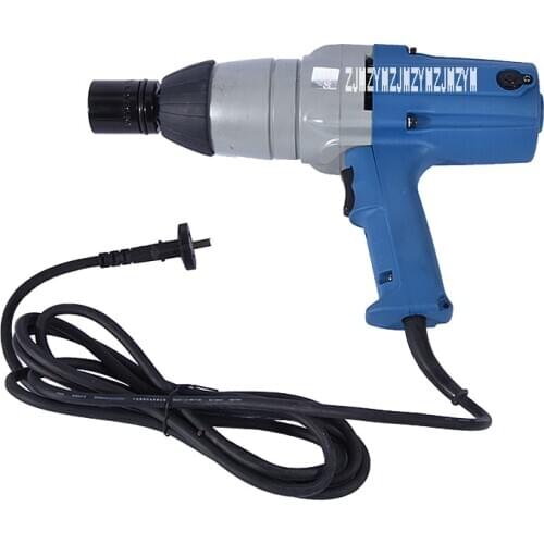 1pc 588N.m Electric Wrench M16-M22 Impact Wrench 220-240v/50hz 620W Electric Impact Wrench Socket 3/4 inch Square Drive
