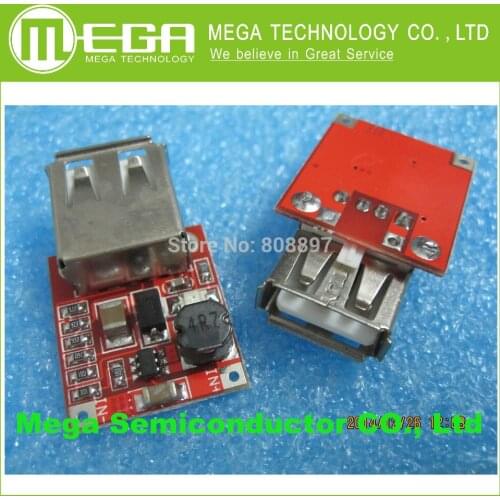 10pcs/lot DC DC Converter Step Up Boost Module 3V To 5V 1A USB Charger For MP3 MP4 Phone