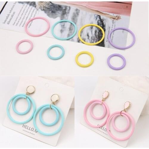 Fashion 50pcs/lot color round shape resin charms diy jewelry earrings/necklace/key pendants accessory
