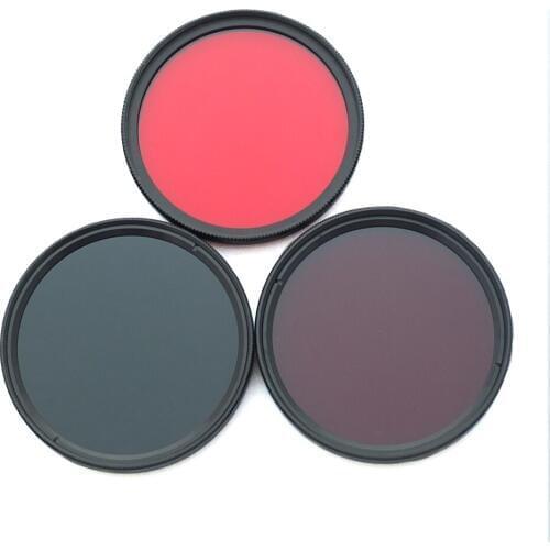 67mm 590nm+720nm+850nm Infrared IR Optical Grade Filter for Canon Nikon Fuji Pentax Sony Camera Lenses