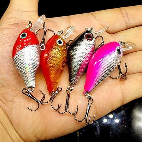 8.5G 5.5CM Bass Fishing Lures Mini Crank Bait Crankbait Minnow Tackle Swim lure bait wobblers fishing japan Hard Crazy Fish Lure