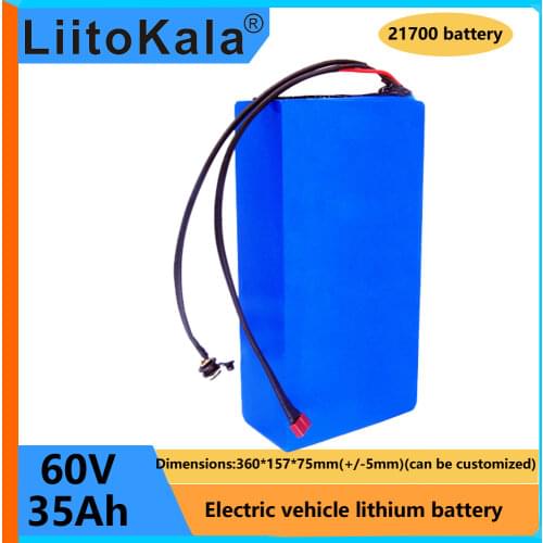 LiitoKala 60V 35ah electric scooter bateria 60V 35AH Electric Bicycle Lithium Battery Scooter 60V 1000W 2000W ebike battery