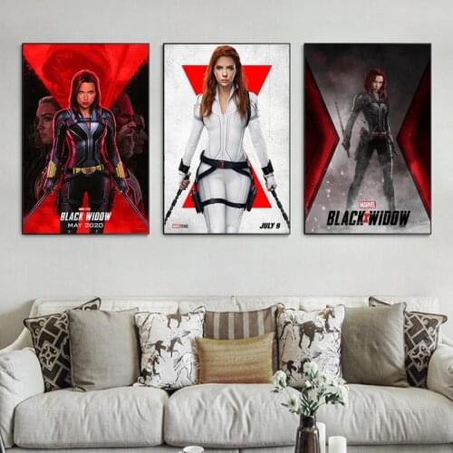 5D DIY Diamond Painting Marvel Superhero Avengers Black Widow Movie Cross Stitch Kit Embroidery Mosaic Home Decor Gift