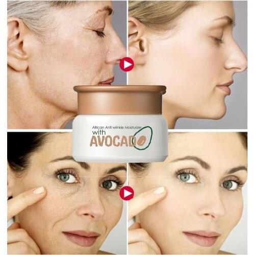 Avocado Day Cream 35g Moisturizer Deep Hydration Face Cream Anti-aging Anti Wrinkle Lifting Facial Firming Skin Care Cream TSLM1