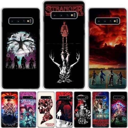 Stranger Things Phone Case For Samsung Galaxy A51 A71 A50 A70 A80 A90 A01 A6 A7 A8 A10 A10S A20S A20E A30 A40 Plus Cover