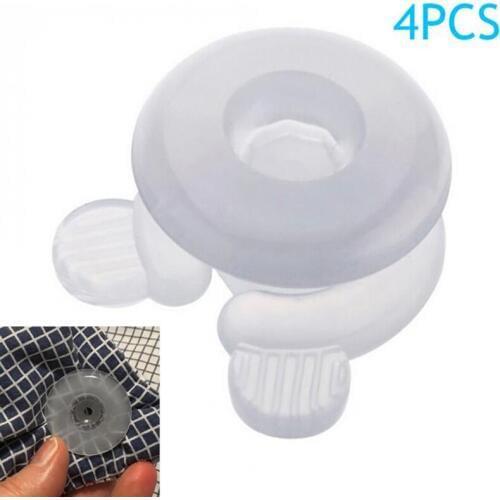 4Pcs/Set Comforter Grippers Bed Duvet Donuts Holders Gripper Blankets King Sheet Fastener 898791