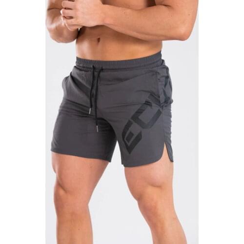 Mens Shorts Men Casual Beach Shorts Bodybuilding Fitness Short Sweat Quick Dry Big Letter PrintCasual sports shorts