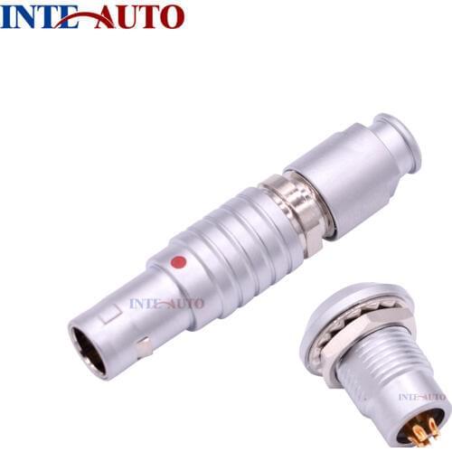 Equivalent 1B Series M12 connector, 3 pins male female connector,circular push pull plug receptacle, FTGG.1B.303,HMGG.1B.303