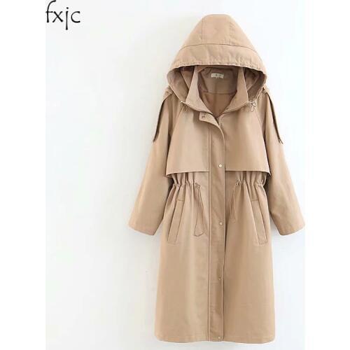 FXJC Women's Raincoats