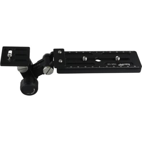 Haoge Telephoto Lens Support for Arca Kirk Hejnar RRS Benro Fluid Video Head 120mm