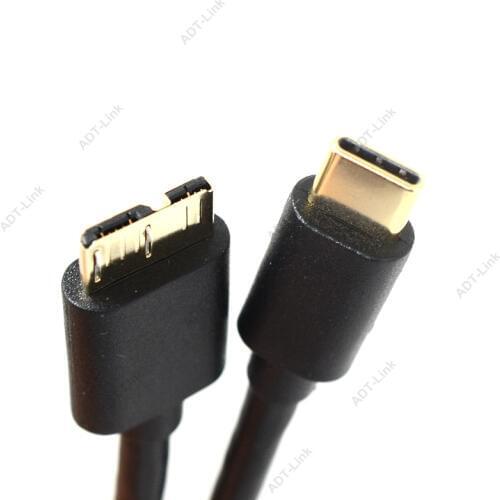 0.5M 1M 1.8M USB 3.1 Type-C to USB 3.0 Micro B Cable Male Connector Fast Data Sync Cord For Macbook External Hard Drive Disk PC