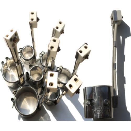 Ceramic Band Heater 35mm ID 30/35/40/45mm Height Stainless Steel Electric Industrial Heating Element for Plastic Machinery