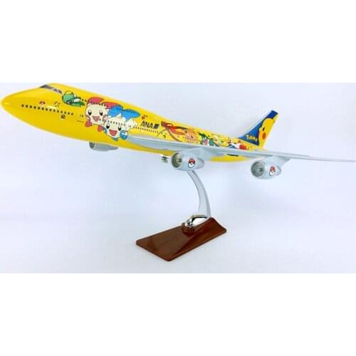 Fans Collection Display 47CM Japan All Nippon Air ANA Resin Plane Airline Airway Aviation Model Toy 747 Aircraft B747 Plane