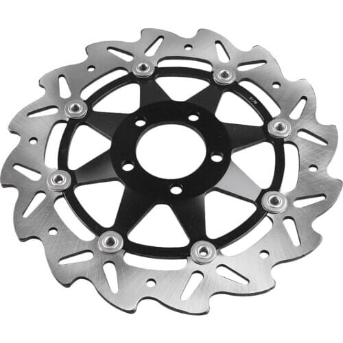 LUCKMART Front Brake Rotors Disc and Pads Kit for Kawasaki ZZR 600 1990-2005 / ZXR400 1989-1990 / GPZ900R 1990-1996