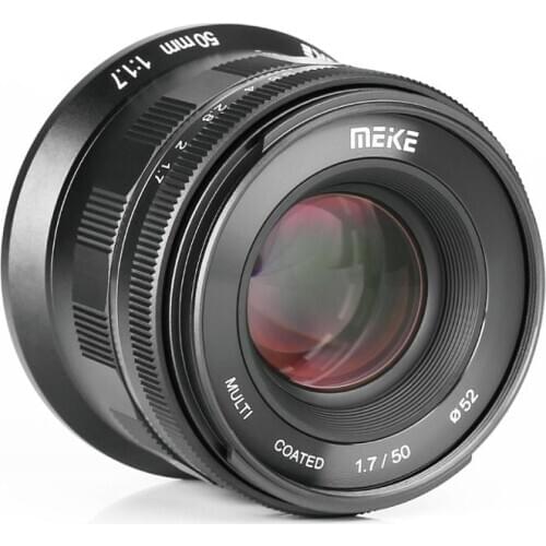Meike MK 50mm f1.7 Large Aperture Manual Focus Lens for Canon RF mount Mirrorless Cameras for Canon EOS R with Full Frame