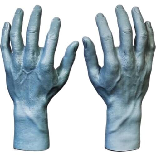 Male Mannequin Torso Simulation Male Mannequin Hand Model for Bracelet Watch Ring Display Sports Ski Protective Gloves Display