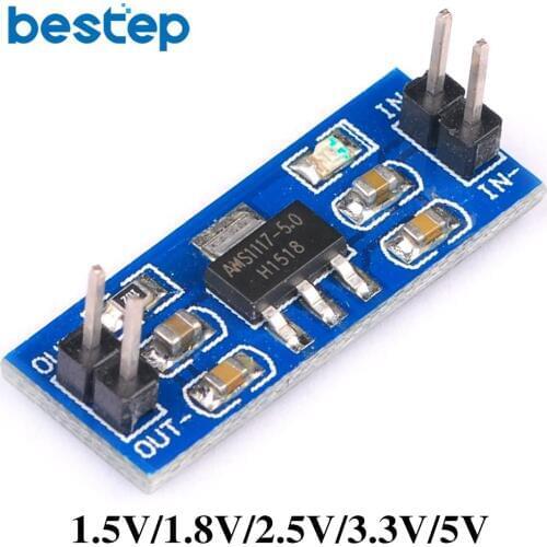 AMS1117 1.5V 1.8V 2.5V 3.3V 5V Power Supply Module AMS1117-5.0