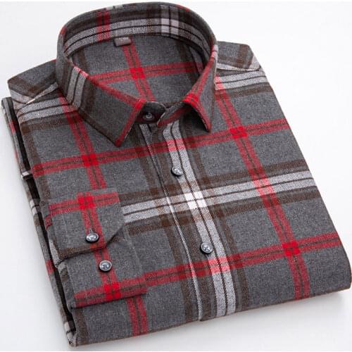 Мужские клечатые рубашки Muful&Vamdy China At AliExpress