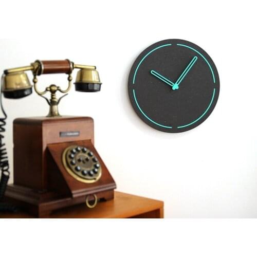 European Style Wall Clock Living Room Modern Creative Contracted Supe Household Mute Wall Digital Clock Reloj De Pared Circular
