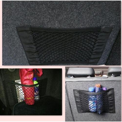 New Car Trunk Seat Elastic String Net Mesh Storage Bag for chevrolet aveo mitsubishi outlander skoda yeti honda accord corolla
