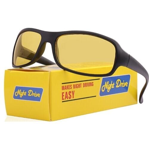 Anti-Glare Night Vision Driver Goggles Night Driving Enhanced Light Glasses Fashion Sunglasses Goggles Car Accessries