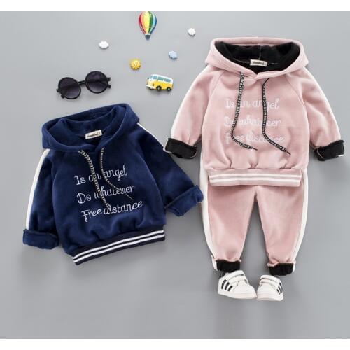 Children Clothing Autumn Winter Girls Boys Clothes Hoodies+Pants Christmas Outfit Kids Boys Clothes Suit For Girls Clothing Sets