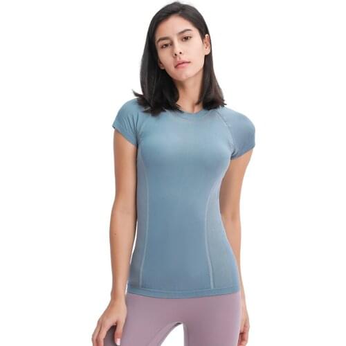 Wyplosz Sportswear Sexy Tights Sports Top Elastic Activewear Gym Yoga Top Sport Shirt Workout Running And Fitness Yoga Shirt