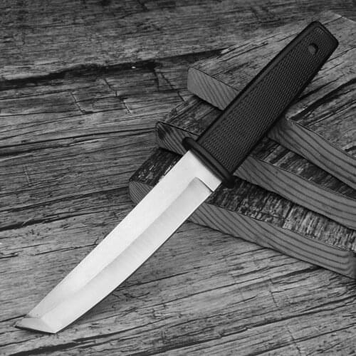 Wild Hunting Knife Outdoor Survival Fixed Blade Knives Portable High Hardness Self-defense Camping Knife with Sheath