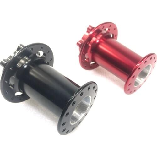 Powerway PHB-L11 Lefty 2.0 front hub 83mm Alloy J-bend head 6 bolts disc MTB XC AM Left hand hub with free axle bolt cap