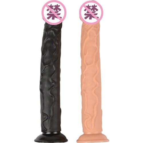 Strap-on Big Horse Dildo Penis Cock Suction Cup Sex Toys for Women Adults Supplies Erotic Products Vibrator Masturbator 35*5CM