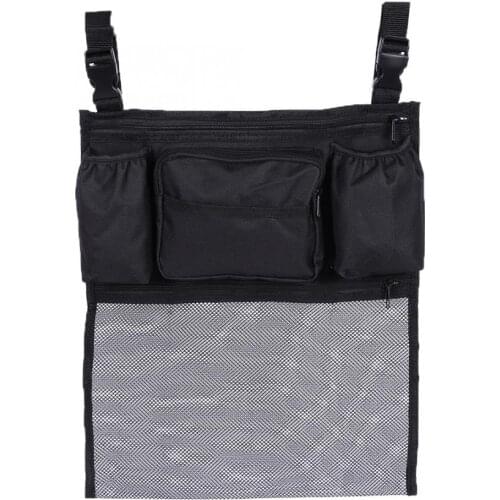 6 Pockets Universal Walker Bag Rollator Organizer Pouch Wheelchair Scooter Side Bag for Sundries Wallet Travel Snacks Storage