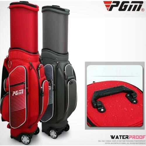 Waterproof Golf Travel Wheels Standard Bags Retractable Stand Caddy Bag Complete Golf Set Bag Nylon Golf Cart Bags D0480
