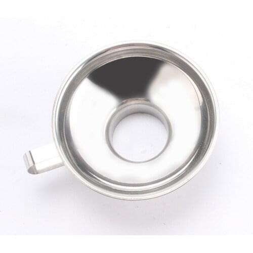 Stainless Steel Wide Mouth Funnel Canning Hopper Filter Food Pickles Jam Funnel Kitchen Gadgets Cooking Tools Accessories