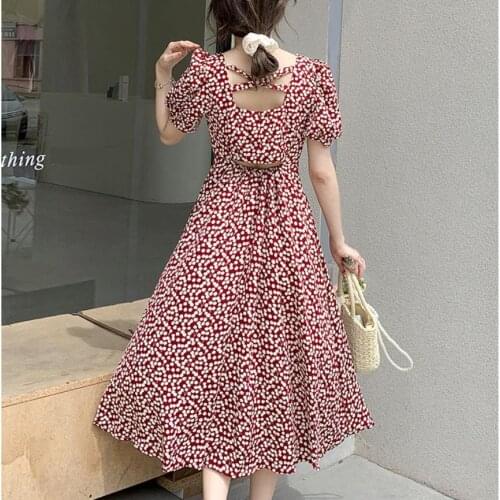 XinCOOLEr Open Summer Dresses