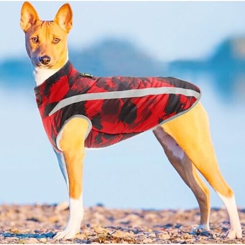 Winter Pet Dog Clothes French Bulldog Pet Warm Jacket Coat Waterproof Dog Clothing Outfit Vest For Small Medium Large Dogs