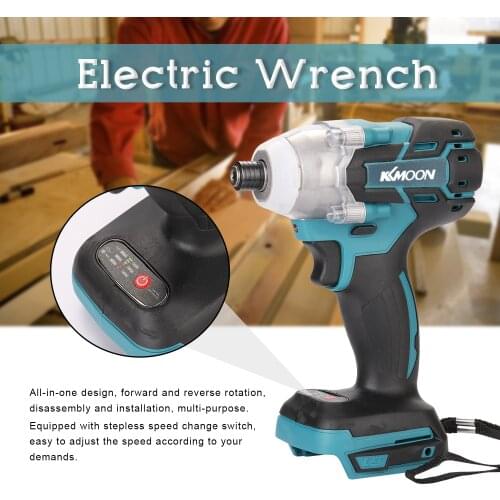 18V 388vf Cordless Impact Wrench Screw Driver Brushless Motor Power Tools High Torque Electric Wrench