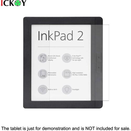 2pcs Matte/Clear LCD Screen Protector Shield Film Cover for Pocketbook Inkpad 2 Ereader Accessories